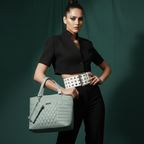 Soft Green Elegant Shoulder Bag