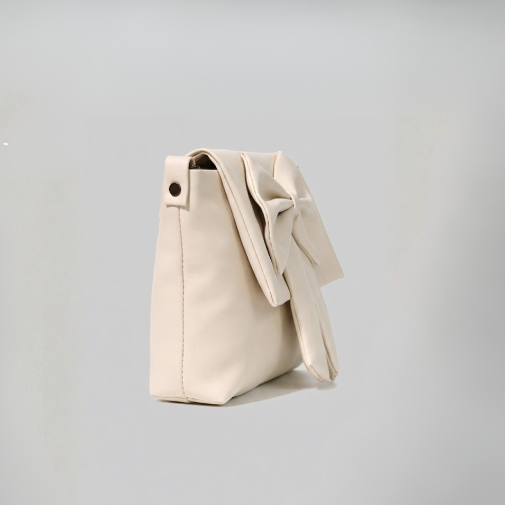 Elegant Bow Detail Crossbody Sling Bag