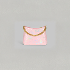 Pink Holographic Chain Handbag