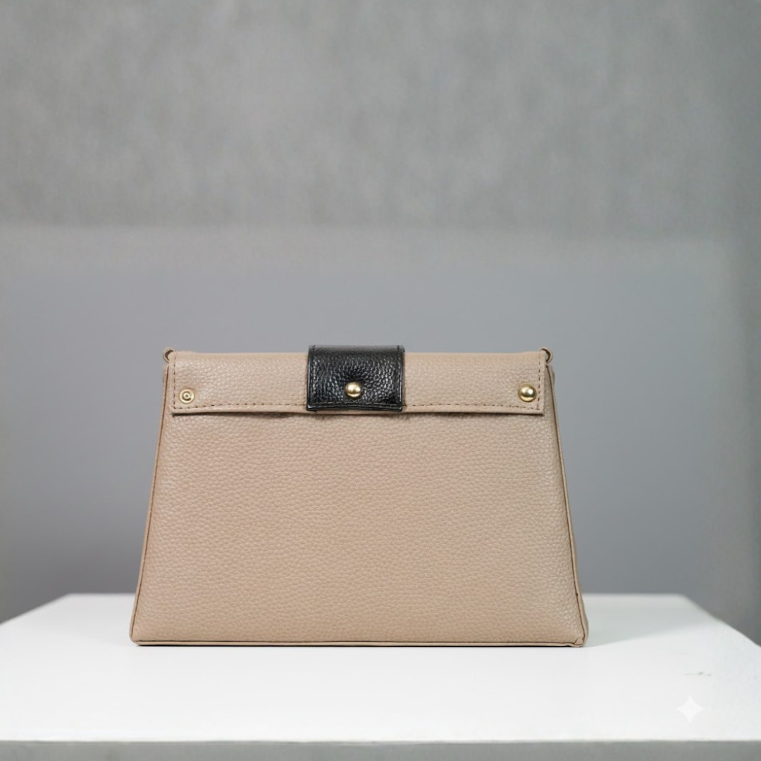 Tan Ladies Mini Sling Bag