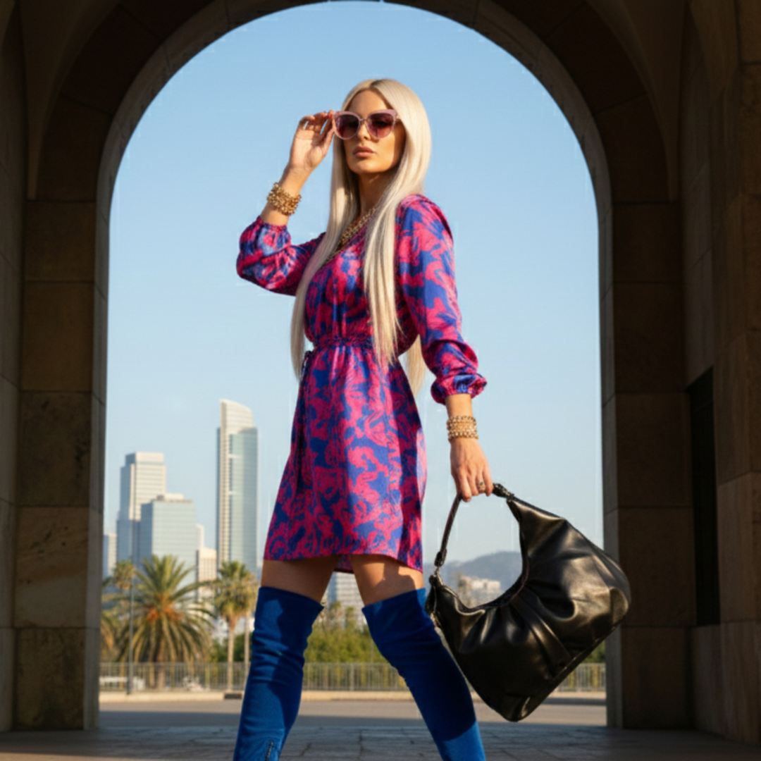 Premium Black Faux Leather Everyday Handbag