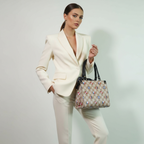 Classic Checkered Chic Everyday Handbag