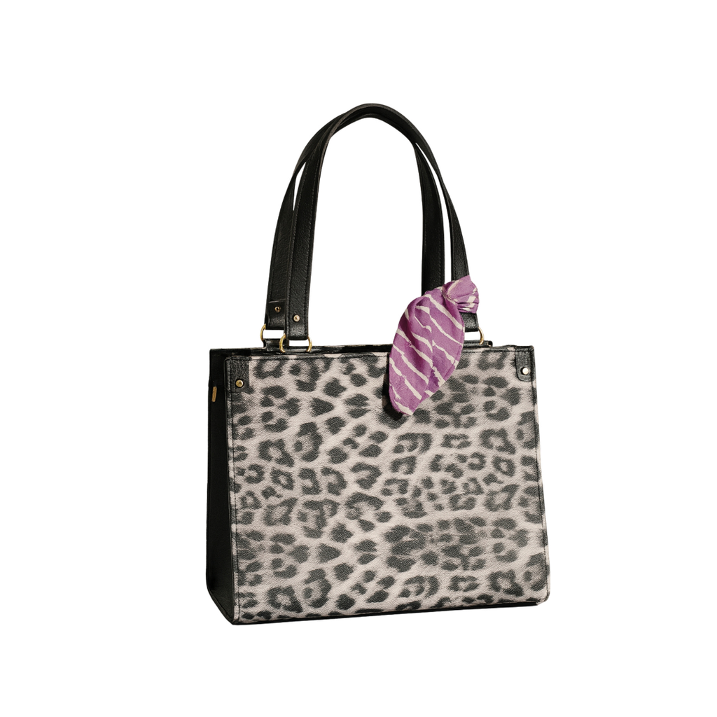 Leopard Charm Handbag