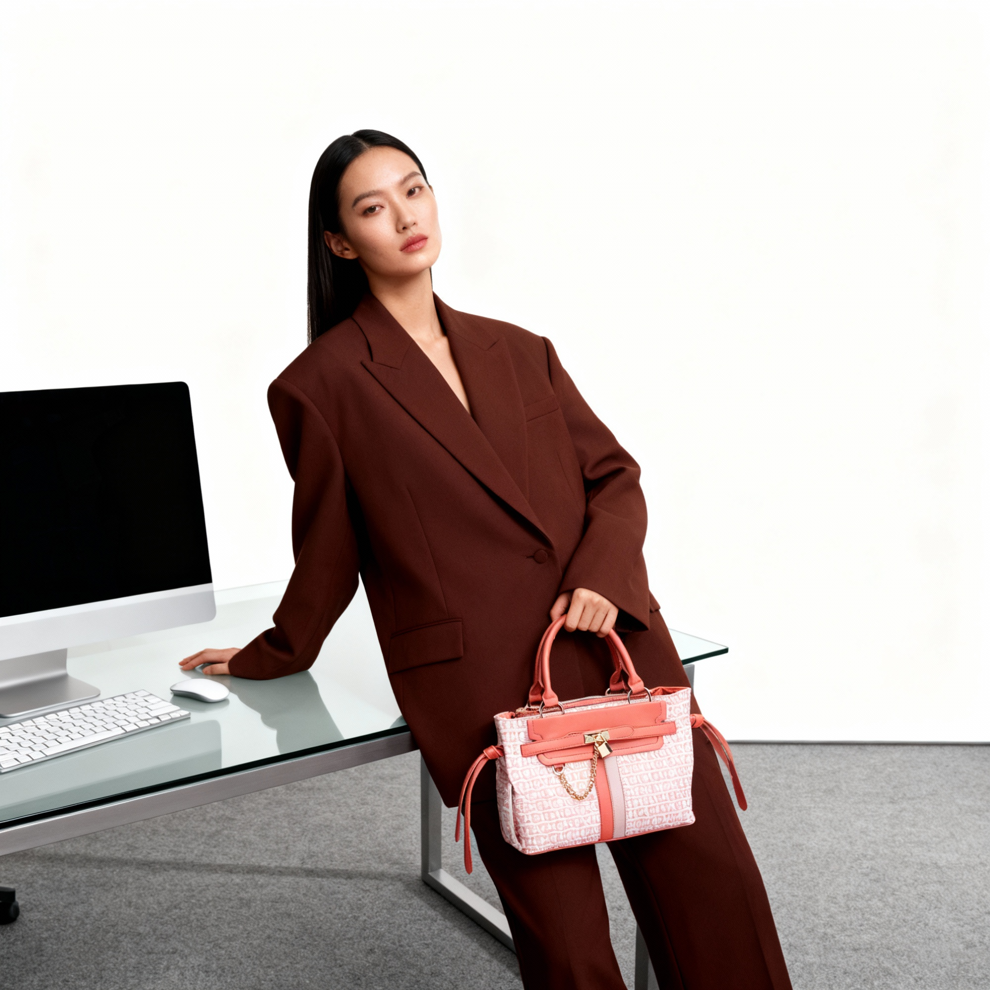 EMPORIO Pink SHOULDER BAG